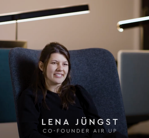 Video-Interview der air up Gründerin Lena Jüngst